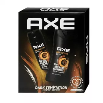 Axe Ajándékcsomag Dezodor 150ml + Tusfördő 250ml -  Dark Temptation